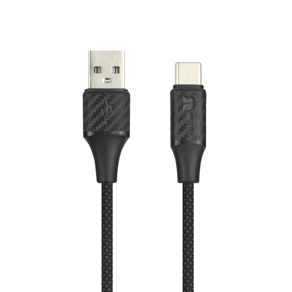 CABLE USB A TIPO C TRENZADO 2M JAL-13